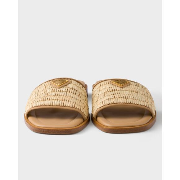 Prada Raffia Slide Sandal - US 9.5 - Picture 6 of 7
